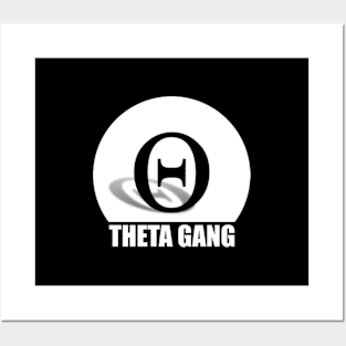 Theta Gang - Diamond Hands - Wallstreetbets Reddit WSB Stock Market Posters and Art